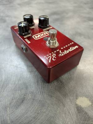 ギター MXR Custom Badass '78 Distortion MXR M78 Custom Badass '78 Distortion Guitar Pedal with 9V